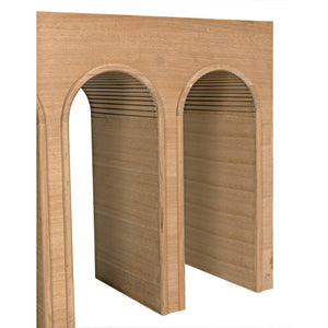 Enzo Console, White Oak-Noir Furniture-Blue Hand Home