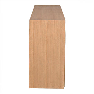 Enzo Console, White Oak-Noir Furniture-Blue Hand Home