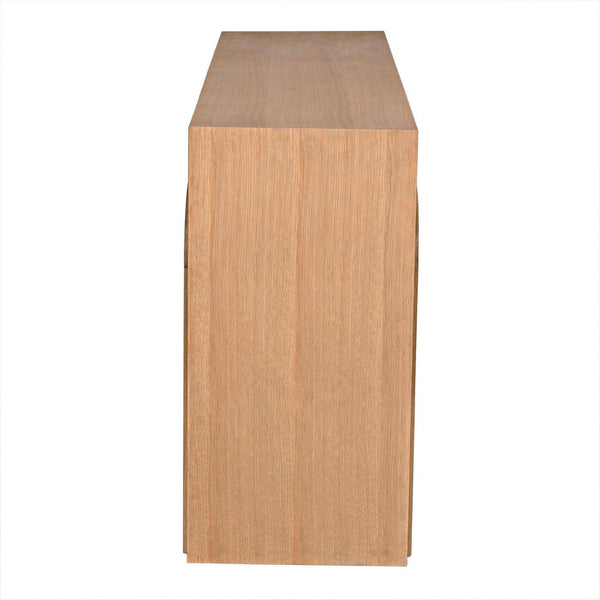 Enzo Console, White Oak-Noir Furniture-Blue Hand Home