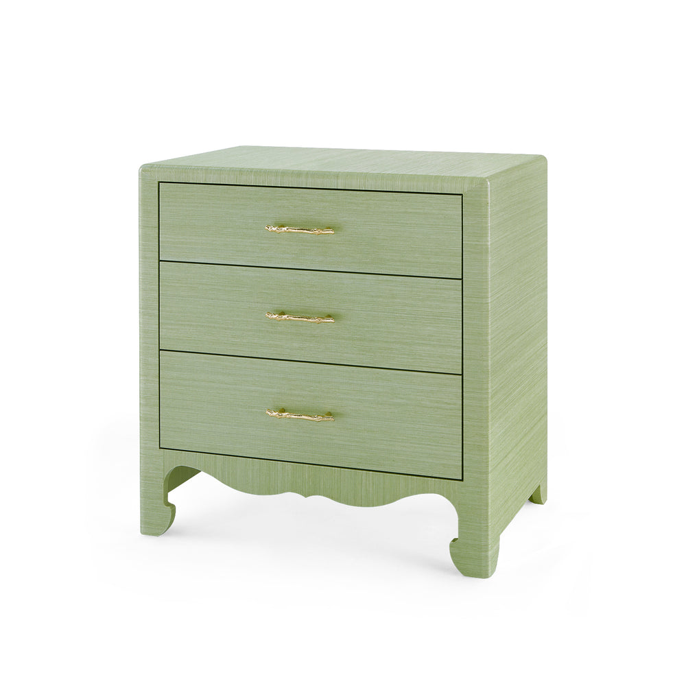 Gianna 3-Drawer End Table-Blue Hand Home