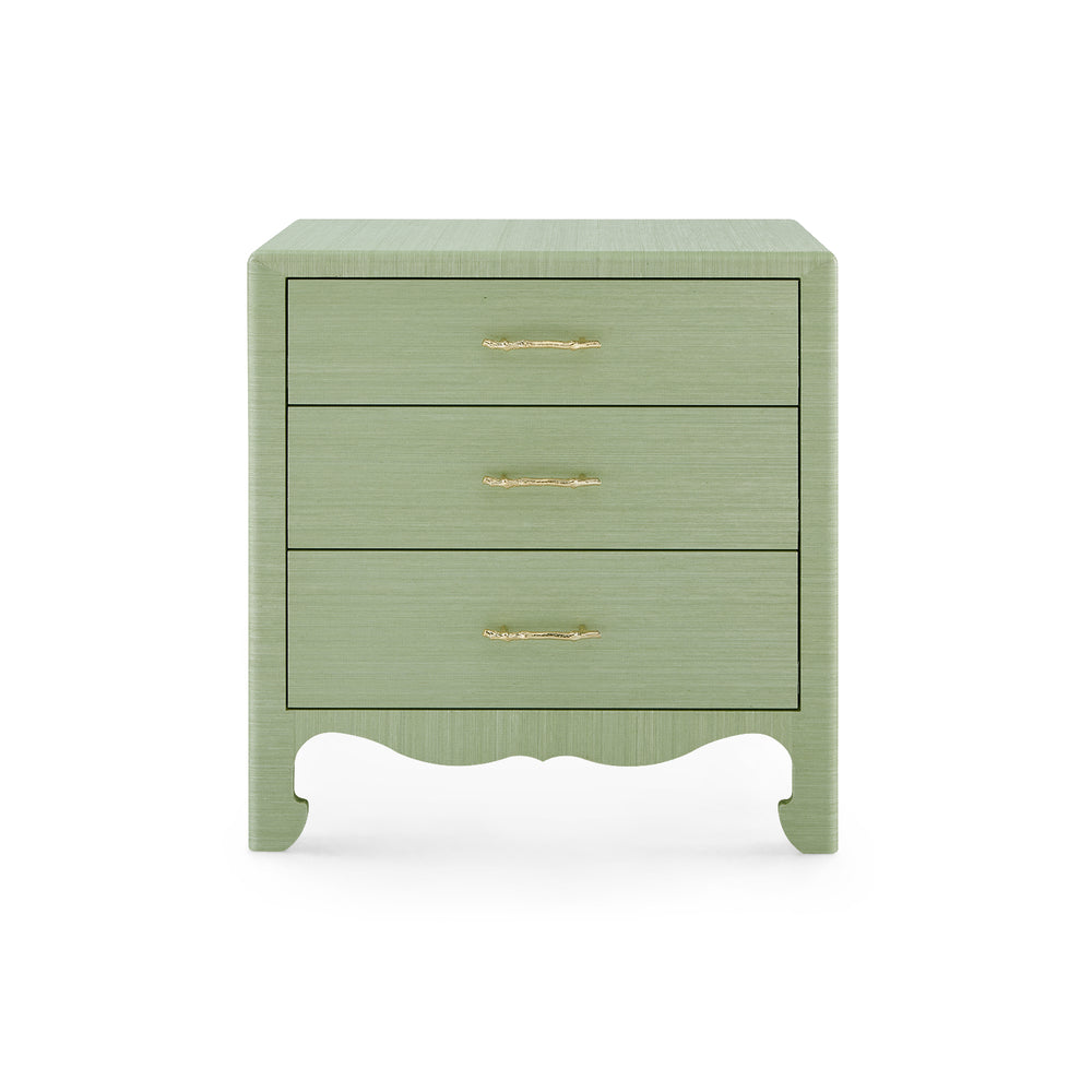Gianna 3-Drawer End Table-Blue Hand Home