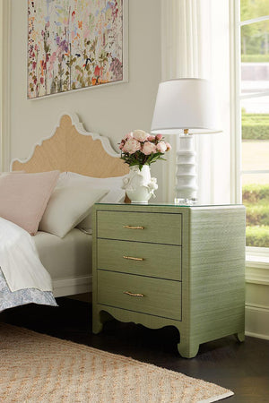 Gianna 3-Drawer End Table-Blue Hand Home