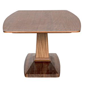 Travis Table, Dark Walnut-Noir Furniture-Blue Hand Home