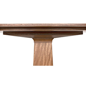 Travis Table, Dark Walnut-Noir Furniture-Blue Hand Home