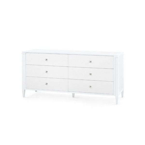 Kingston 6-Drawer / Soft White-Blue Hand Home