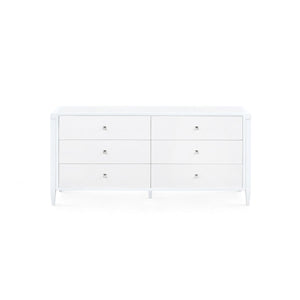 Kingston 6-Drawer / Soft White-Blue Hand Home