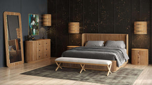 Kraton Standing Mirror-Blue Hand Home