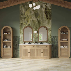 Kraton Arch Mirror-Blue Hand Home