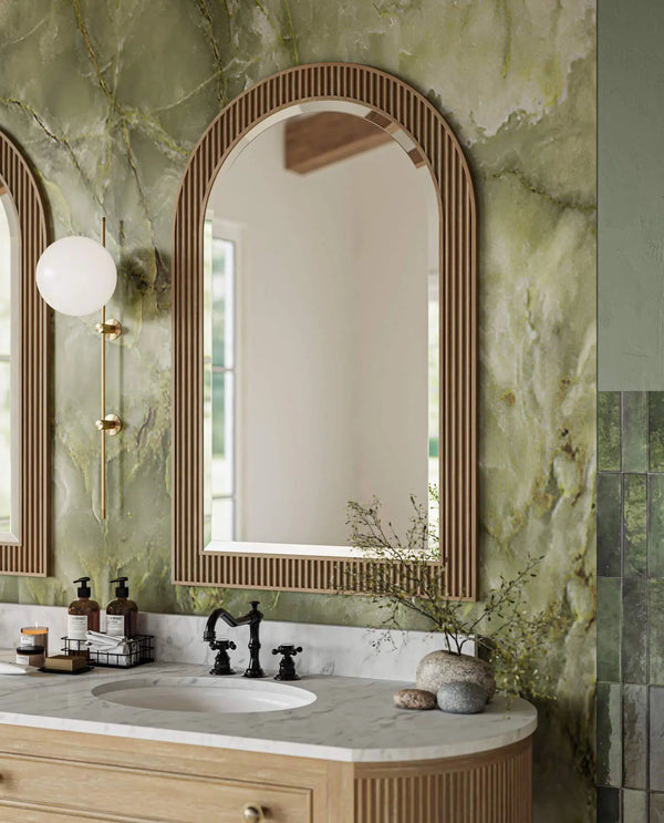 Kraton Arch Mirror-Blue Hand Home