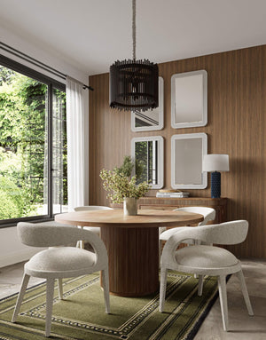 Kraton Round Dining Table 60''-Blue Hand Home