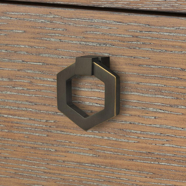 Karen 1-Drawer End Table-Blue Hand Home