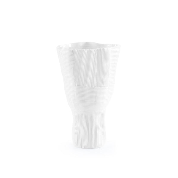 Krissa Large Vase / Blanc de Chine-Villa & House-Blue Hand Home