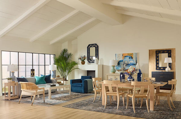 Larson Dining Table-Blue Hand Home