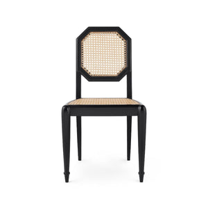 Leila Side Chair / Flat Black-Villa & House-Blue Hand Home