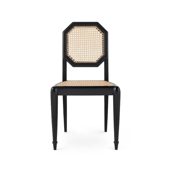 Leila Side Chair / Flat Black-Villa & House-Blue Hand Home