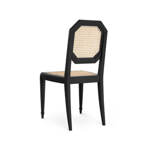 Leila Side Chair / Flat Black-Villa & House-Blue Hand Home