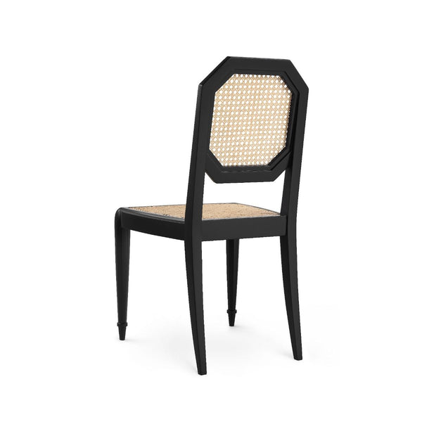 Leila Side Chair / Flat Black-Villa & House-Blue Hand Home