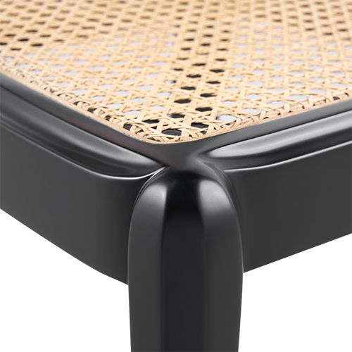 Leila Side Chair / Flat Black-Villa & House-Blue Hand Home