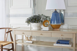 Laguna Statue / Gold Leaf-Villa & House-Blue Hand Home