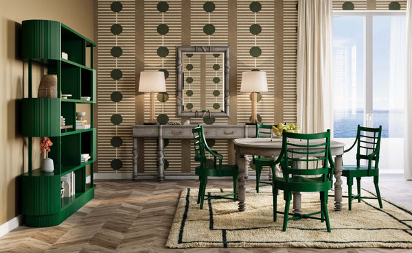 Lutyens Dining Chair W/ Arm-Blue Hand Home