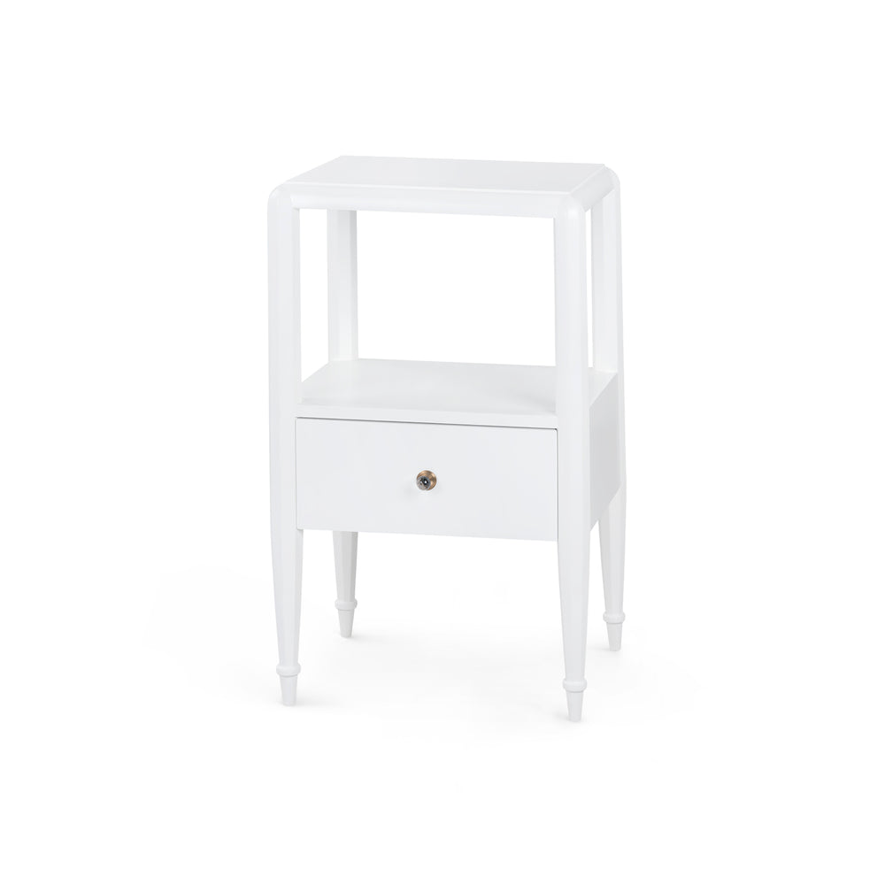 Lilian 1-Drawer End Table-Blue Hand Home