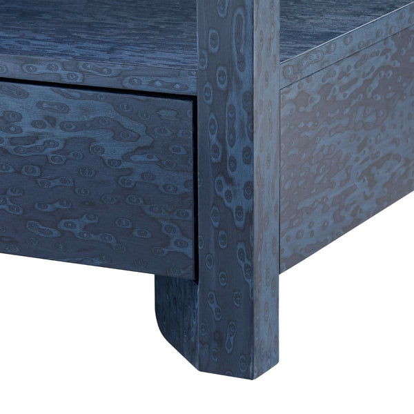 Lugano 1-Drawer Side Table / Deep Navy-Villa & House-Blue Hand Home