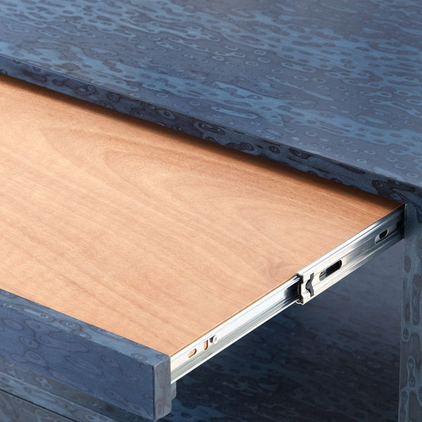 Lugano 1-Drawer Side Table / Deep Navy-Villa & House-Blue Hand Home