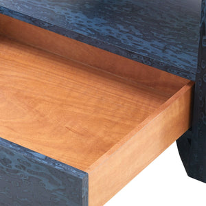 Lugano 1-Drawer Side Table / Deep Navy-Villa & House-Blue Hand Home