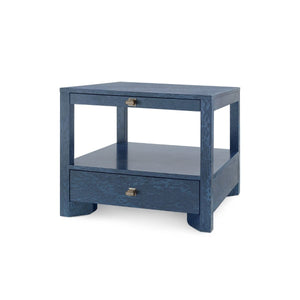 Lugano 1-Drawer Side Table / Deep Navy-Villa & House-Blue Hand Home