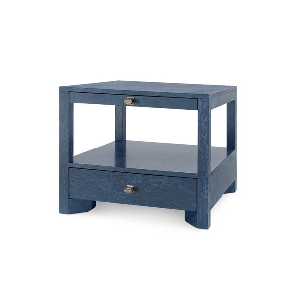 Lugano 1-Drawer Side Table / Deep Navy-Villa & House-Blue Hand Home