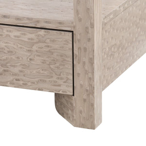 Lugano 1-Drawer Side Table / Taupe Gray-Villa & House-Blue Hand Home