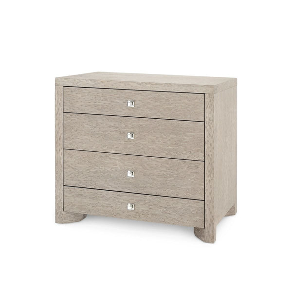 Lugano Large 4-Drawer / Taupe Gray-Villa & House-Blue Hand Home