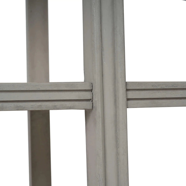 Cohan Console Table w/ Rattan-Blue Hand Home