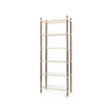 Pierce Etagere / Bronze and Polished Brass-Villa & House-Blue Hand Home