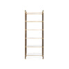 Pierce Etagere / Bronze and Polished Brass-Villa & House-Blue Hand Home