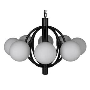Carousel Chandelier-Noir Furniture-Blue Hand Home