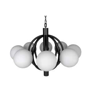 Carousel Chandelier-Noir Furniture-Blue Hand Home