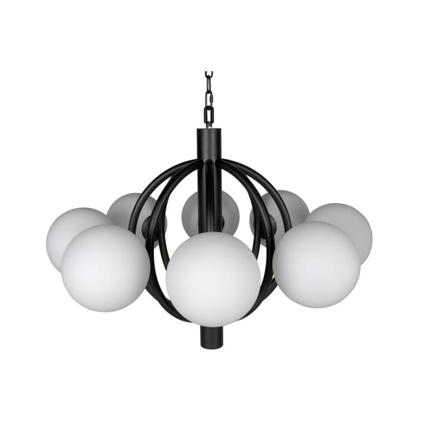 Carousel Chandelier-Noir Furniture-Blue Hand Home