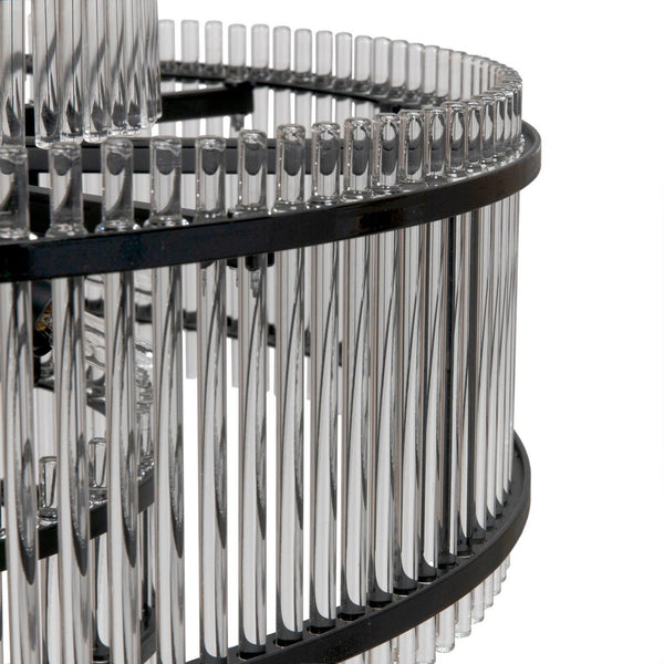 Rowan Chandelier-Noir Furniture-Blue Hand Home