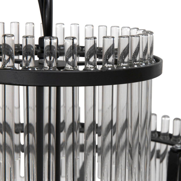 Rowan Chandelier-Noir Furniture-Blue Hand Home