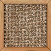 Rattan White Wash-Blue Hand Home