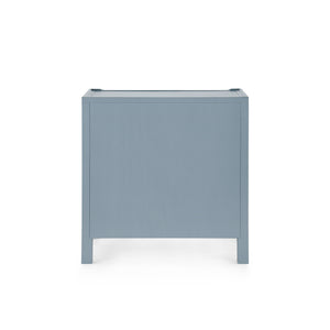 Sara 3-Drawer End Table-Blue Hand Home