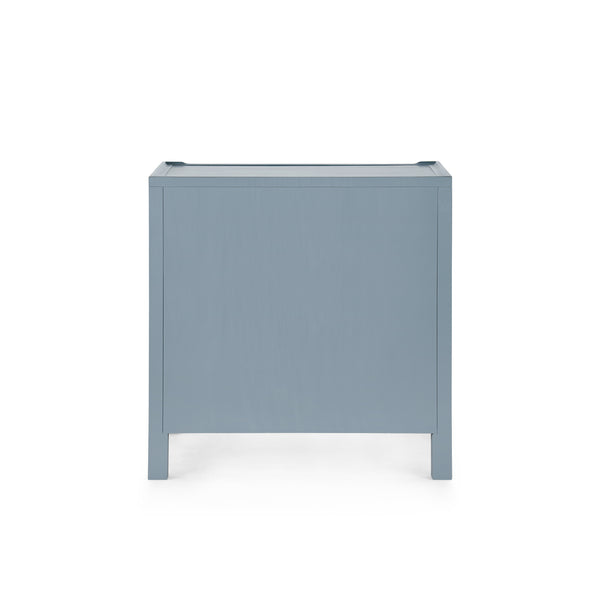Sara 3-Drawer End Table-Blue Hand Home