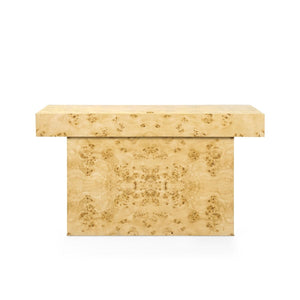 Sloane Desk / Burl-Blue Hand Home