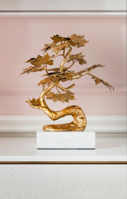 Tivoli Statue / Gold Leaf-Villa & House-Blue Hand Home