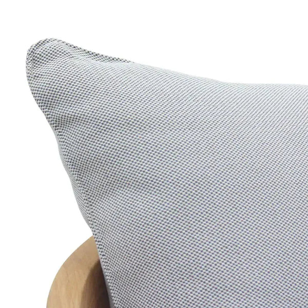 Raleigh 2 Seater W/ Seat & Back Cushions - Outdoor Teak-Blue Hand Home