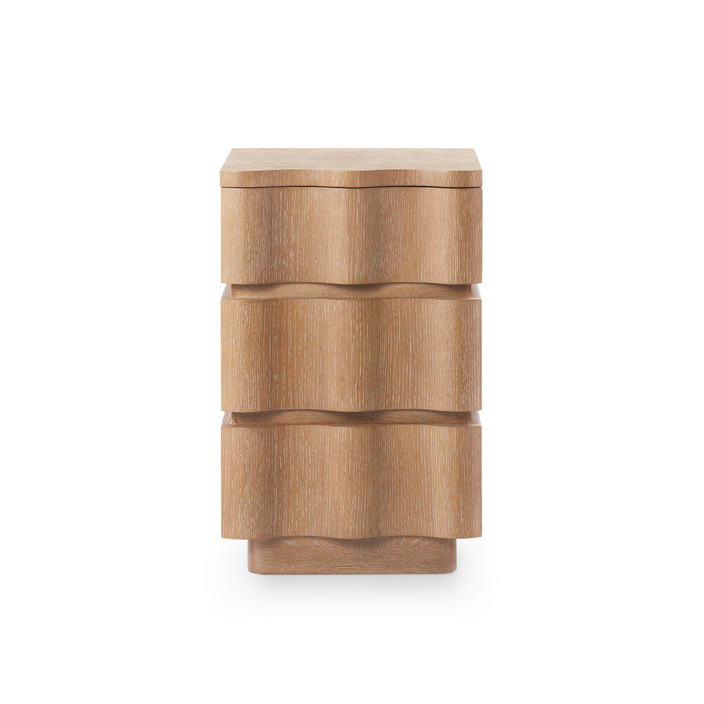 Vanessa Small 3-Drawer End Table-Blue Hand Home