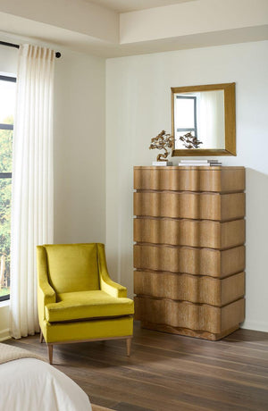 Vanessa Tall 6-Drawer-Blue Hand Home