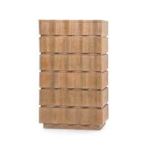Vanessa Tall 6-Drawer-Blue Hand Home
