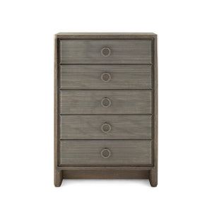 Wesley Tall 5-Drawer-Blue Hand Home